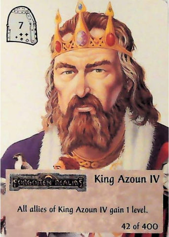 Spellfire CCG | King Azoun IV - 2nd Edition 42 of 400 | The Nerd Merchant
