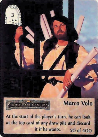 Spellfire CCG | Marco Volo - 2nd Edition 50 of 400 | The Nerd Merchant
