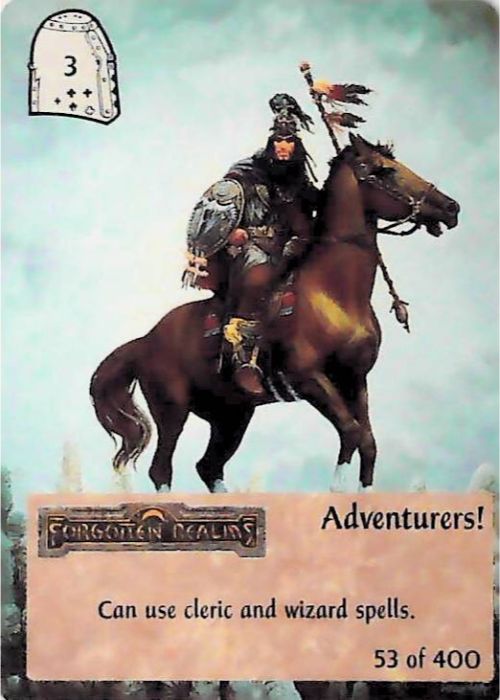 Spellfire CCG | Adventurers! - 2nd Edition 53 of 400 | The Nerd Merchant