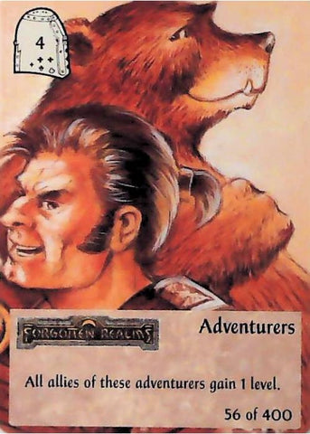 Spellfire CCG | Adventurers - 2nd Edition 56 of 400 | The Nerd Merchant