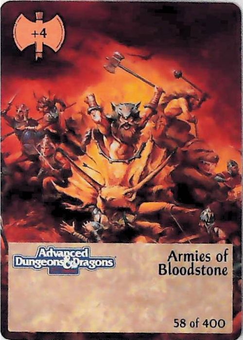 Spellfire CCG | Armies of Bloodstone - 2nd Edition 58 of 400 | The Nerd Merchant