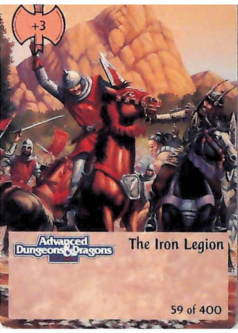Spellfire CCG | The Iron Legion - 2nd Edition 59 of 400 | The Nerd Merchant