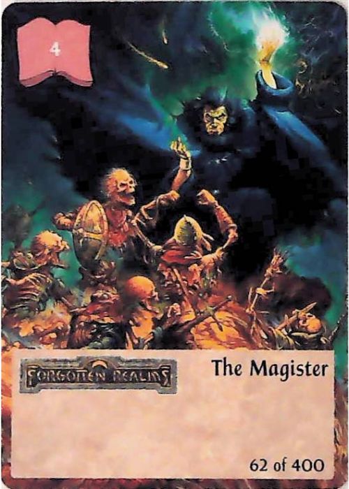 Spellfire CCG | The Magister - 2nd Edition 62 of 400 | The Nerd Merchant