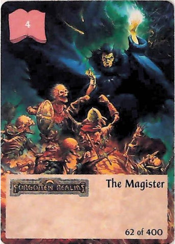 Spellfire CCG | The Magister - 2nd Edition 62 of 400 | The Nerd Merchant