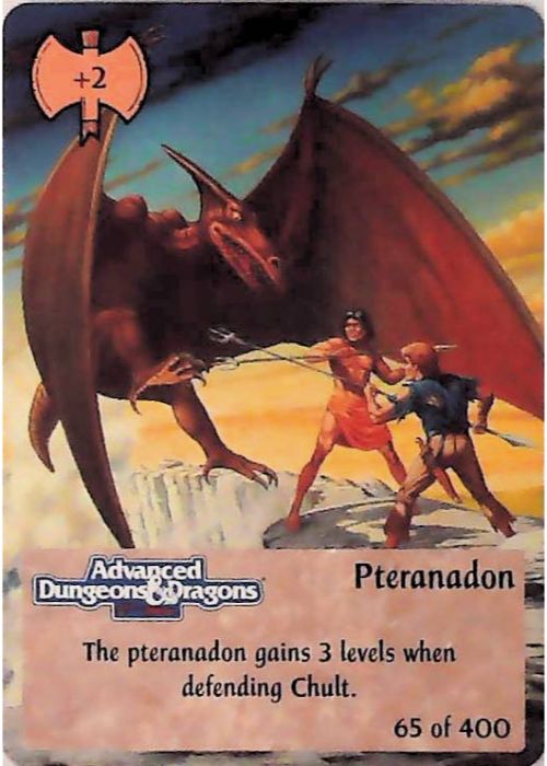 Spellfire CCG | Pteranadon - 2nd Edition 65 of 400 | The Nerd Merchant