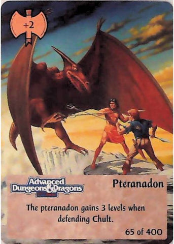Spellfire CCG | Pteranadon - 2nd Edition 65 of 400 | The Nerd Merchant