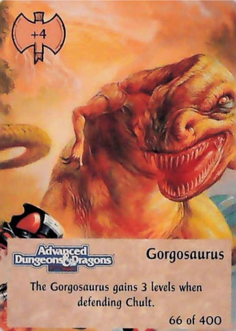 Spellfire CCG | Gorgosaurus - 2nd Edition 66 of 400 | The Nerd Merchant