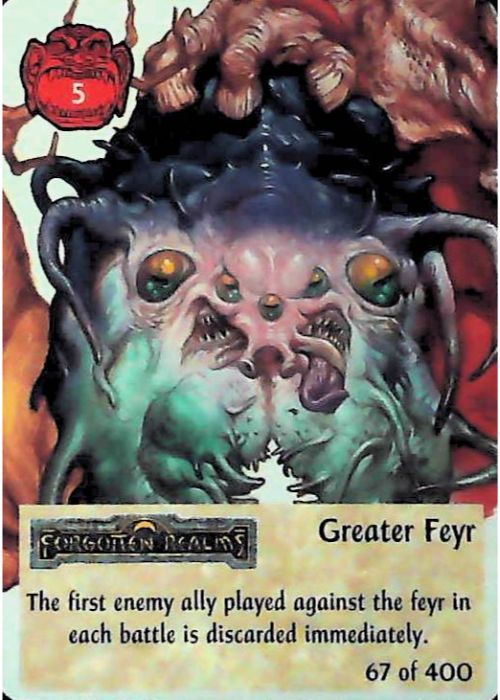 Spellfire CCG | Greater Feyr - 2nd Edition 67 of 400 | The Nerd Merchant