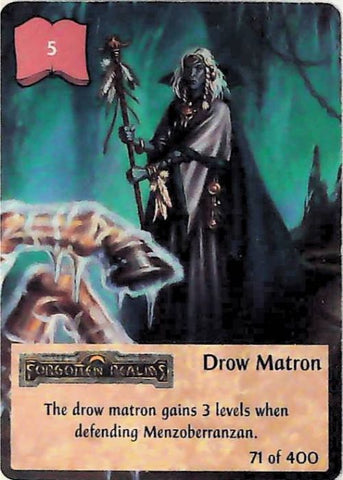 Spellfire CCG | Drow Matron - 2nd Edition 71 of 400 | The Nerd Merchant