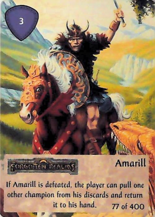 Spellfire CCG | Amarill - 2nd Edition 77 of 400 | The Nerd Merchant