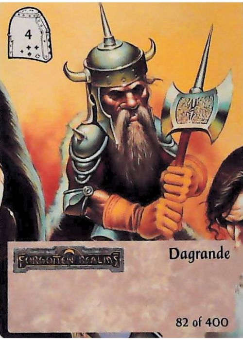 Spellfire CCG | Dagrande - 2nd Edition 82 of 400 | The Nerd Merchant