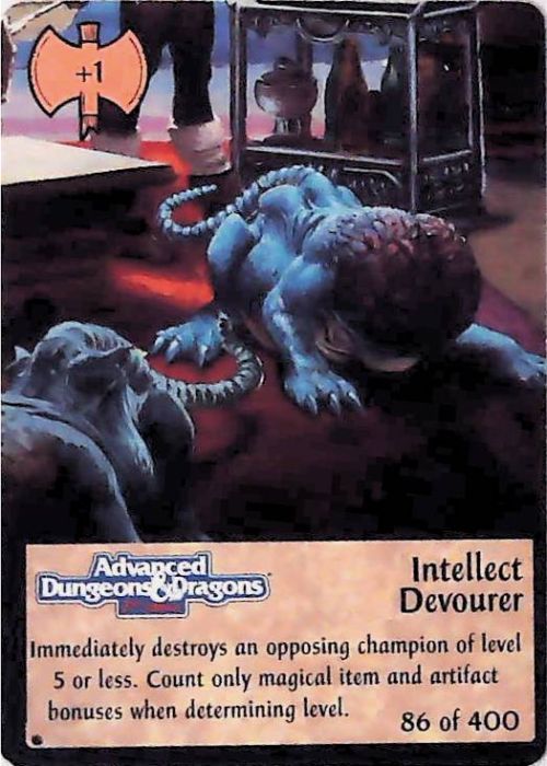 Spellfire CCG | Intellect Devourer - 2nd Edition 86 of 400 | The Nerd Merchant