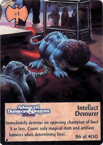 Spellfire CCG | Intellect Devourer - 2nd Edition 86 of 400 | The Nerd Merchant