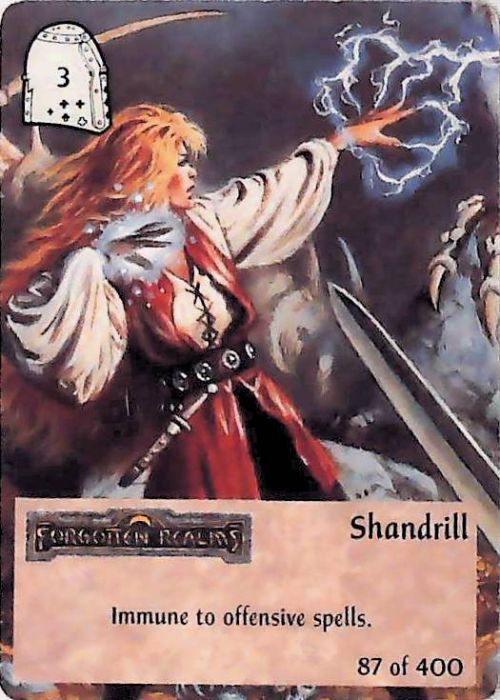 Spellfire CCG | Shandril - 2nd Edition 87 of 400 | The Nerd Merchant