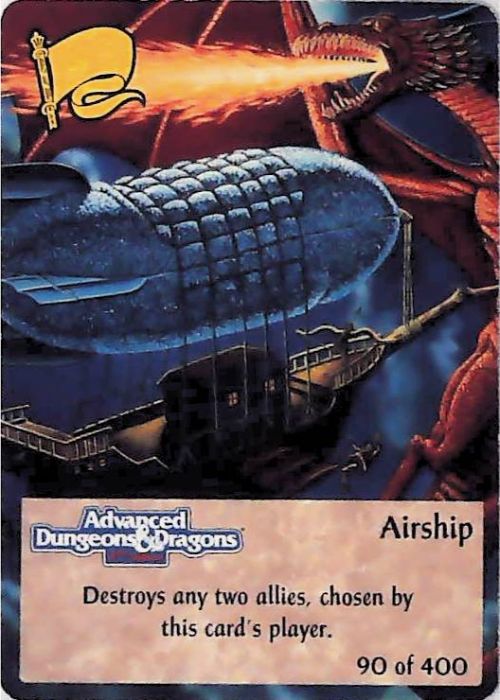 Spellfire CCG | Airship - 2nd Edition 90 of 400 | The Nerd Merchant
