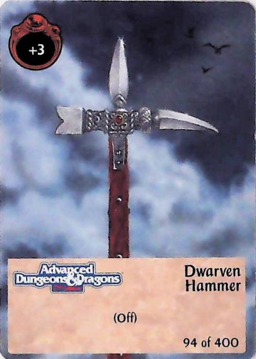 Spellfire CCG | Dwarven Hammer - 2nd Edition 94 of 400 | The Nerd Merchant