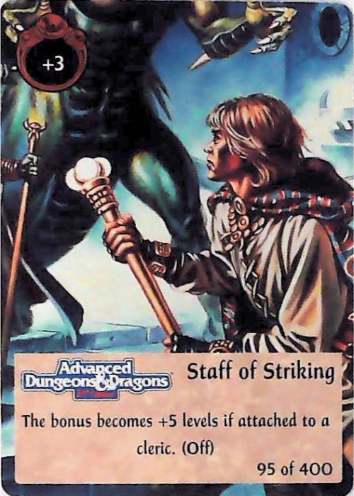 Spellfire CCG | Staff of Striking - 2nd Edition 95 of 400 | The Nerd Merchant