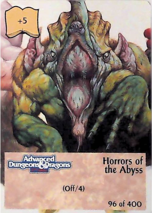 Spellfire CCG | Horrors of the Abyss - 2nd Edition 96 of 400 | The Nerd Merchant