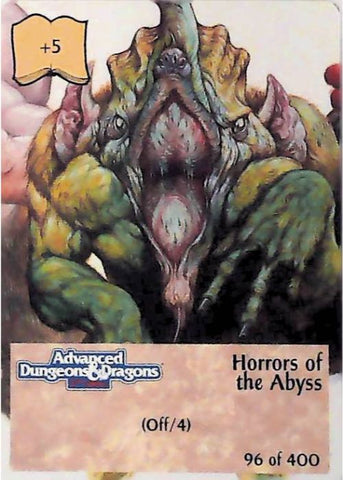 Spellfire CCG | Horrors of the Abyss - 2nd Edition 96 of 400 | The Nerd Merchant