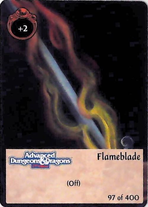 Spellfire CCG | Flameblade - 2nd Edition 97 of 400 | The Nerd Merchant
