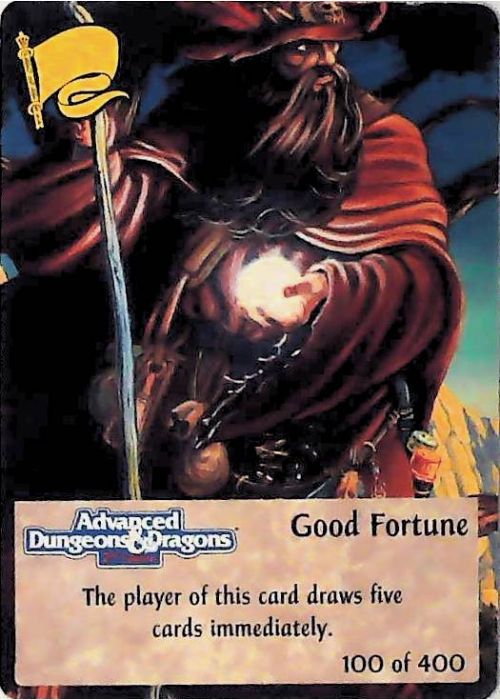 Spellfire CCG | Good Fortune - 2nd Edition 100 of 400 | The Nerd Merchant