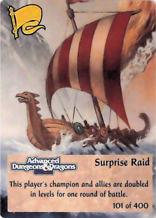 Spellfire CCG | Surprise Raid - 2nd Edition 101 of 400 | The Nerd Merchant