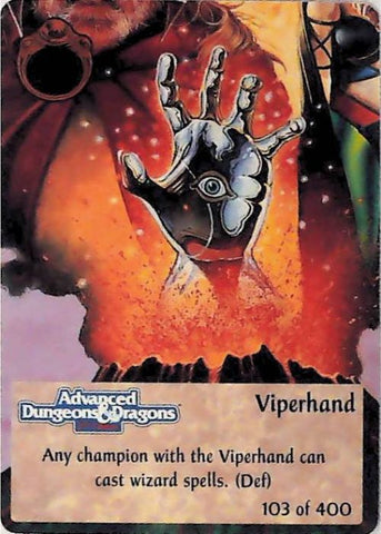 Spellfire CCG | Viperhand - 2nd Edition 103 of 400 | The Nerd Merchant