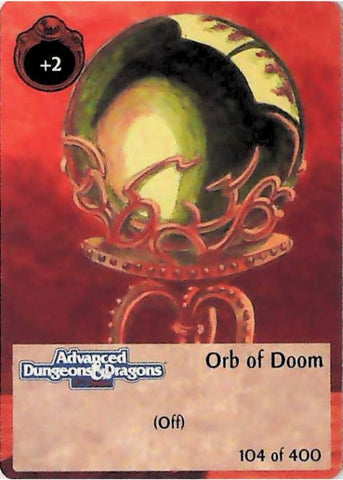Spellfire CCG | Orb of Doom - 2nd Edition 104 of 400 | The Nerd Merchant