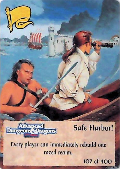 Spellfire CCG | Safe Harbor! - 2nd Edition 107 of 400 | The Nerd Merchant