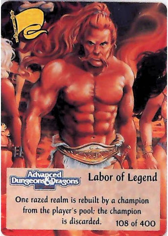Spellfire CCG | Labor of Legend - 2nd Edition 108 of 400 | The Nerd Merchant