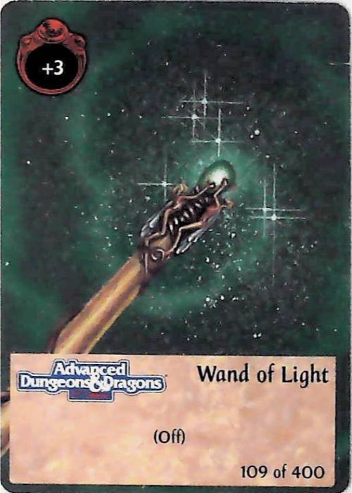 Spellfire CCG | Wand of Light - 2nd Edition 109 of 400 | The Nerd Merchant
