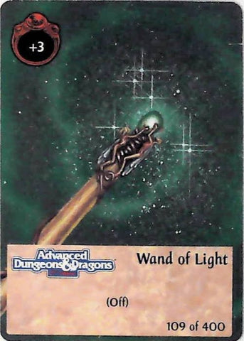 Spellfire CCG | Wand of Light - 2nd Edition 109 of 400 | The Nerd Merchant