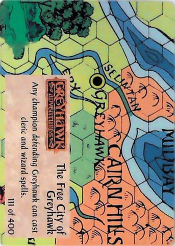 Spellfire CCG | The Free City of Greyhawk - 2nd Edition 111 of 400 | The Nerd Merchant