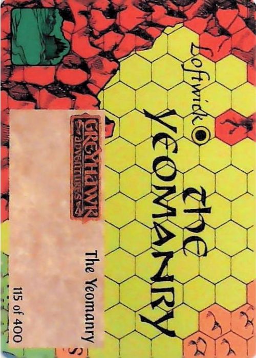 Spellfire CCG | The Yeomanry - 2nd Edition 115 of 400 | The Nerd Merchant