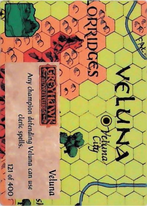 Spellfire CCG | Veluna - 2nd Edition 121 of 400 | The Nerd Merchant