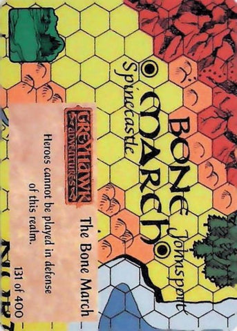 Spellfire CCG | The Bone March - 2nd Edition 131 of 400 | The Nerd Merchant
