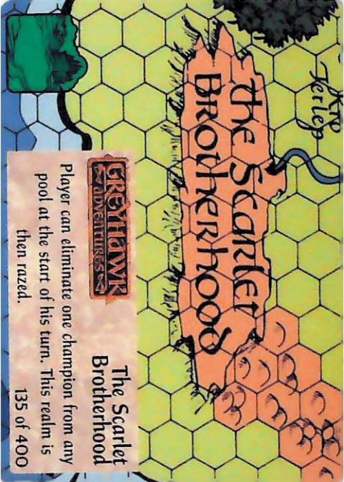 Spellfire CCG | The Scarlet Brotherhood - 2nd Edition 135 of 400 | The Nerd Merchant