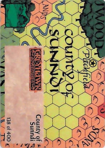 Spellfire CCG | County of Sunndi - 2nd Edition 138 of 400 | The Nerd Merchant