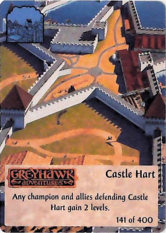Spellfire CCG | Castle Hart - 2nd Edition 141 of 400 | The Nerd Merchant