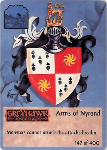 Spellfire CCG | Arms of Nyrond - 2nd Edition 147 of 400 | The Nerd Merchant