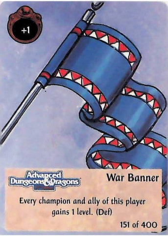 Spellfire CCG | War Banner - 2nd Edition 151 of 400 | The Nerd Merchant