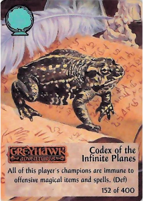 Spellfire CCG | Codex of the Infinite Planes - 2nd Edition 152 of 400 | The Nerd Merchant