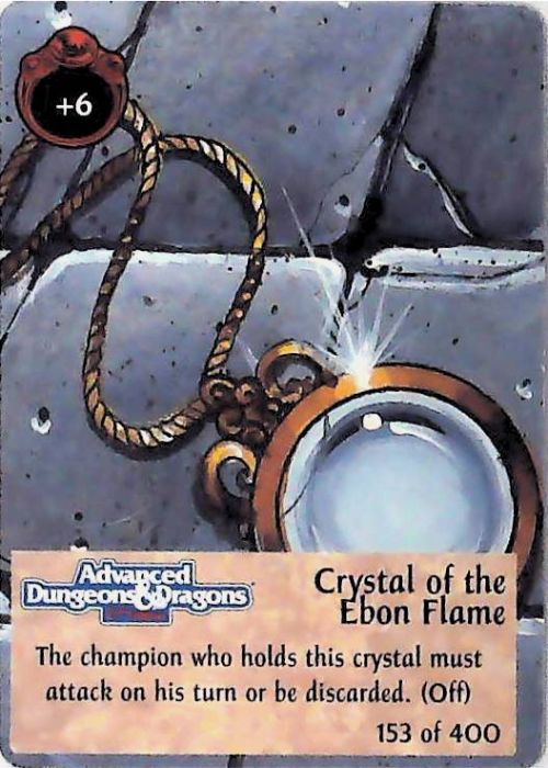 Spellfire CCG | Crystal of the Ebon Flame - 2nd Edition 153 of 400 | The Nerd Merchant
