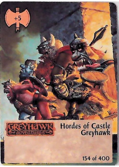 Spellfire CCG | Hordes of Castle Greyhawk - 2nd Edition 154 of 400 | The Nerd Merchant