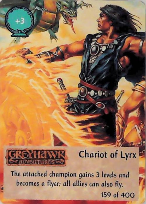 Spellfire CCG | Chariot of Lyrx - 2nd Edition 159 of 400 | The Nerd Merchant