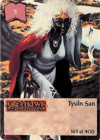Spellfire CCG | Tysiln San - 2nd Edition 163 of 400 | The Nerd Merchant