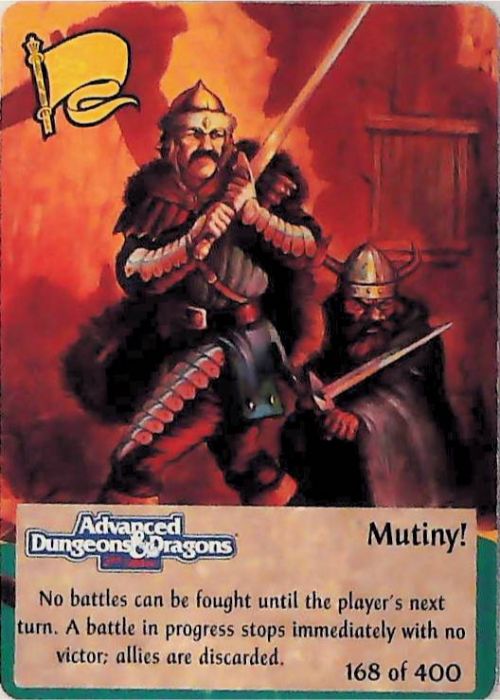 Spellfire CCG | Mutiny! - 2nd Edition 168 of 400 | The Nerd Merchant