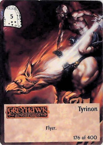 Spellfire CCG | Tyrinon - 2nd Edition 176 of 400 | The Nerd Merchant