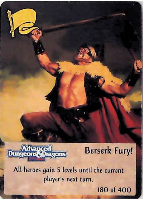 Spellfire CCG | Berserk Fury! - 2nd Edition 180 of 400 | The Nerd Merchant