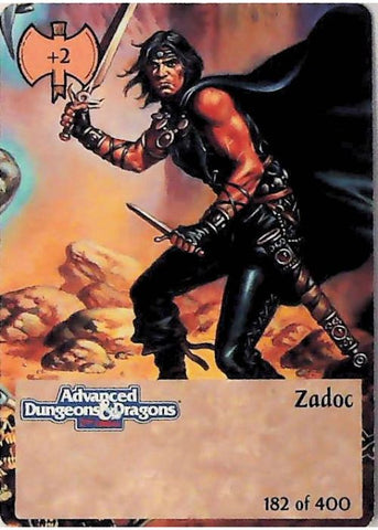 Spellfire CCG | Zadoc - 2nd Edition 182 of 400 | The Nerd Merchant